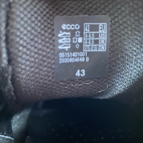 🛑 SOLD 🛑 Ecco Oxford Dress Shoe Black - Picture 4 of 4